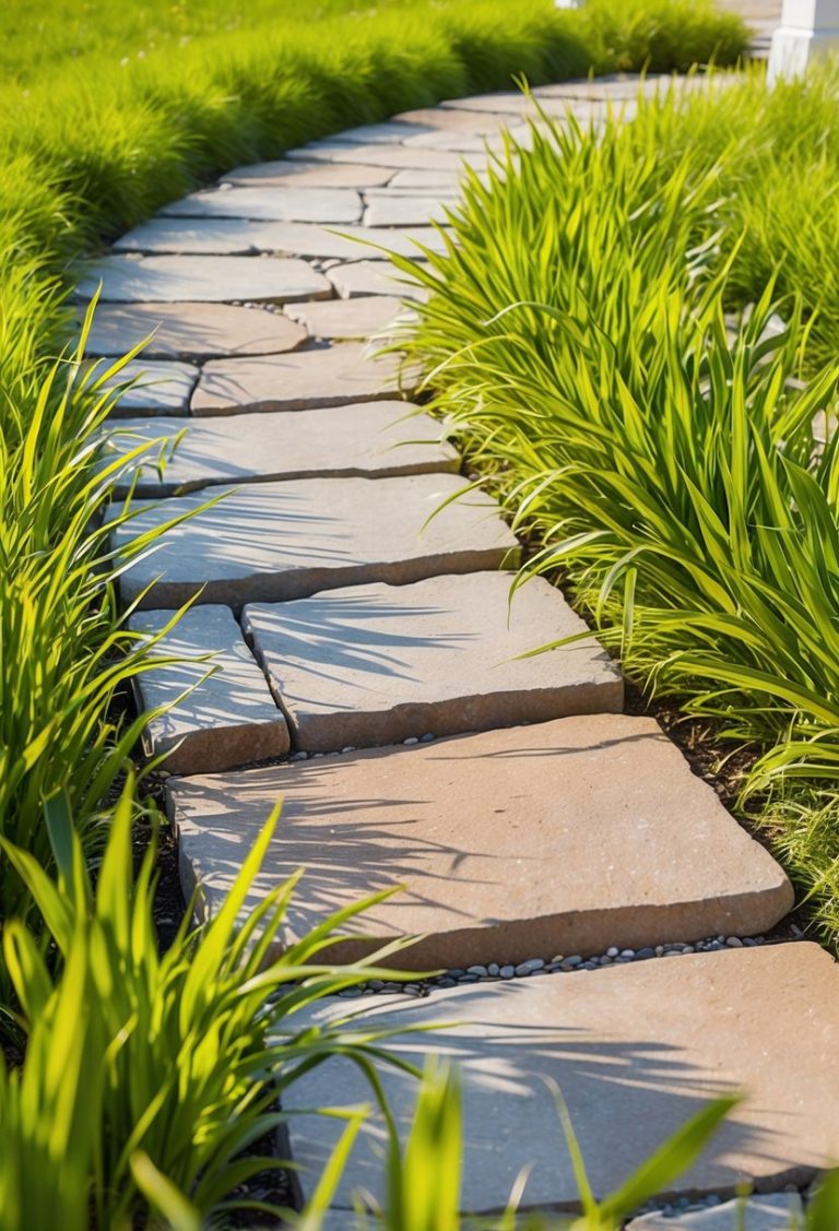 30 Landscaping Ideas For Entrance Walkways: Boost Your Home's Curb Appeal