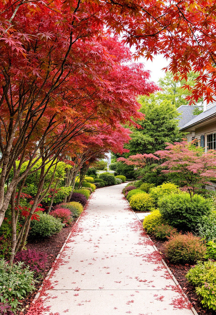 30 Landscaping Ideas For Entrance Walkways: Boost Your Home's Curb Appeal