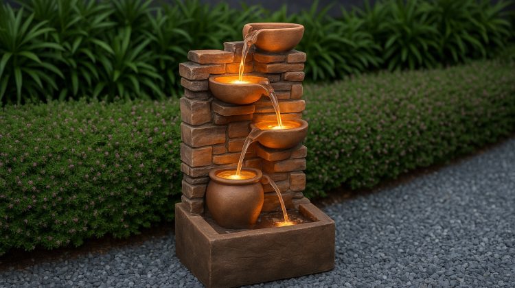 Outdoor Water Fountain for Your Backyard Chill Spot