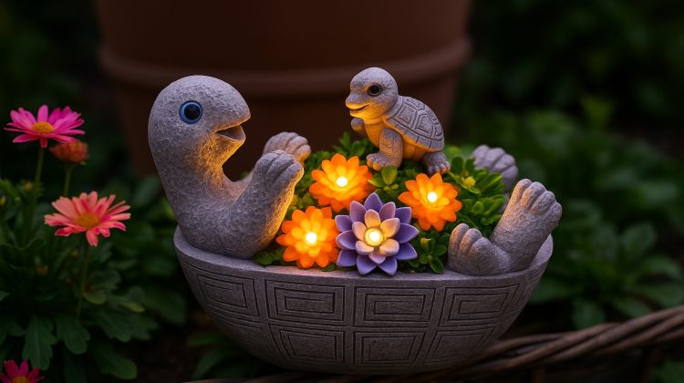 Solar Garden Statues to Brighten Up Your Outdoor Space