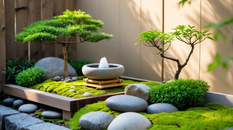 Mini Japanese Garden for Small Spaces to Brighten Your Cozy Corner