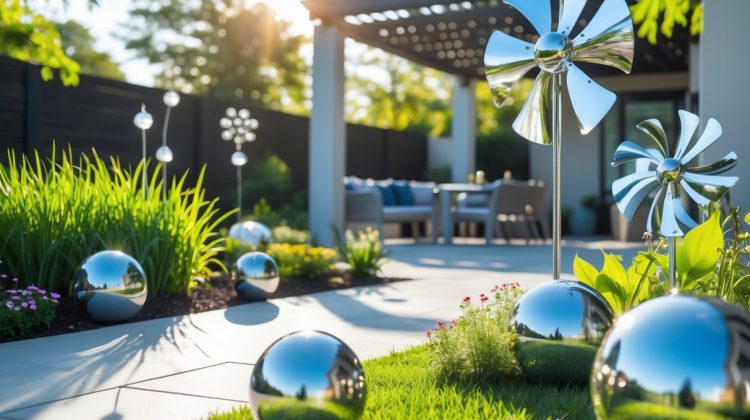 Reflective Garden Decor Ideas to Keep Your Yard Cool