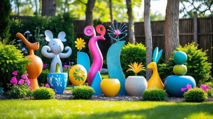 Garden Art Sculptures to Brighten Your Outdoor Space