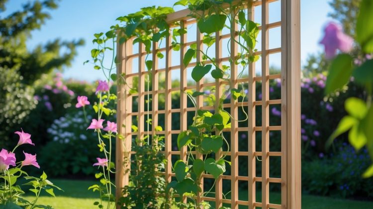 Garden Trellis for Growing Climbing Plants with Style
