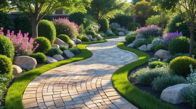 Paver Walkway Ideas to Beautify Your Garden Pathways