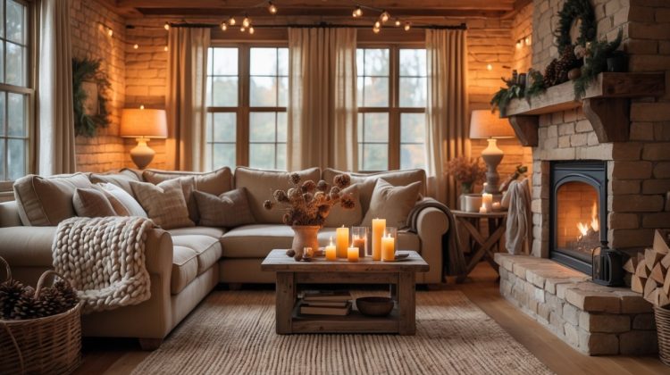 Warm Rustic Living Room Ideas to Cozy Up Your Home This Season
