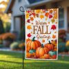 Fall Garden Flag to Brighten Autumn Yard