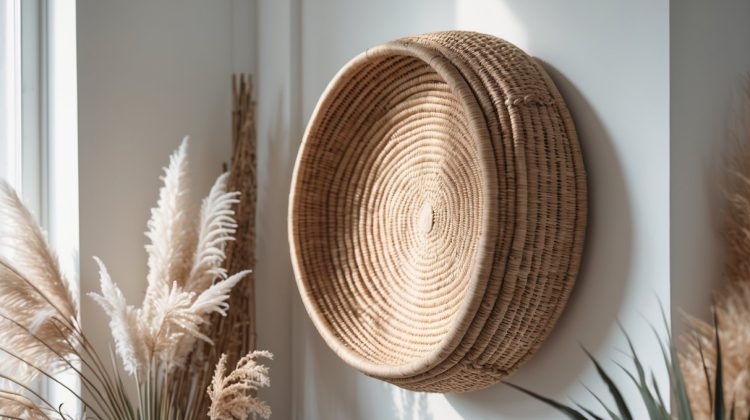 Handwoven Wall Basket Decor Ideas