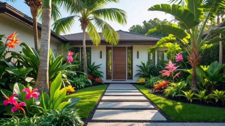 Tropical Front Yard Inspirations
