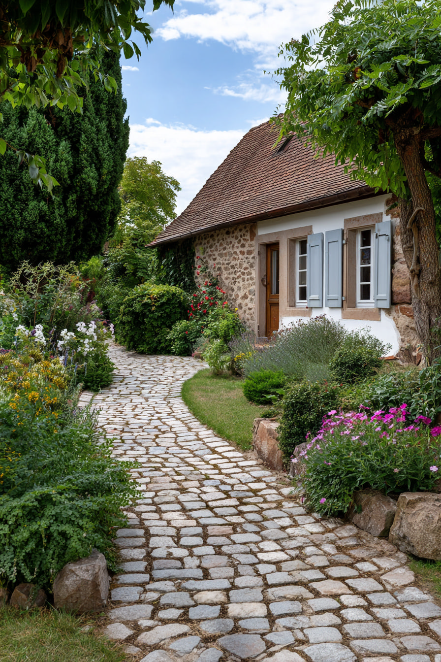 30 Side House Walkway Ideas To Brighten Your Outdoor Space