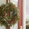Outdoor Winter Wreaths for Front Door to Brighten Your Holiday Season