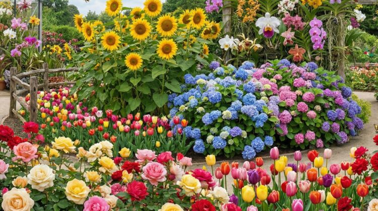 100 Types of Flowers