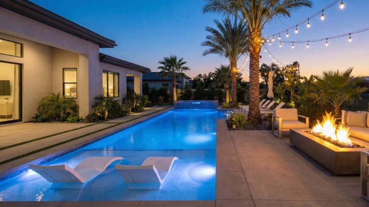 Backyard Patio Designs with Pool