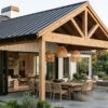 Covered Patio Ideas Attached to House
