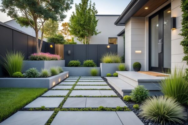 Modern Small Front Yard Landscaping Ideas